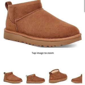 Uggs classic ultra mini in chestnut